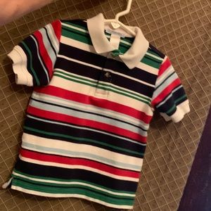 Janie and Jack Polo Short Sleeve Shirt. Boys Size 4.